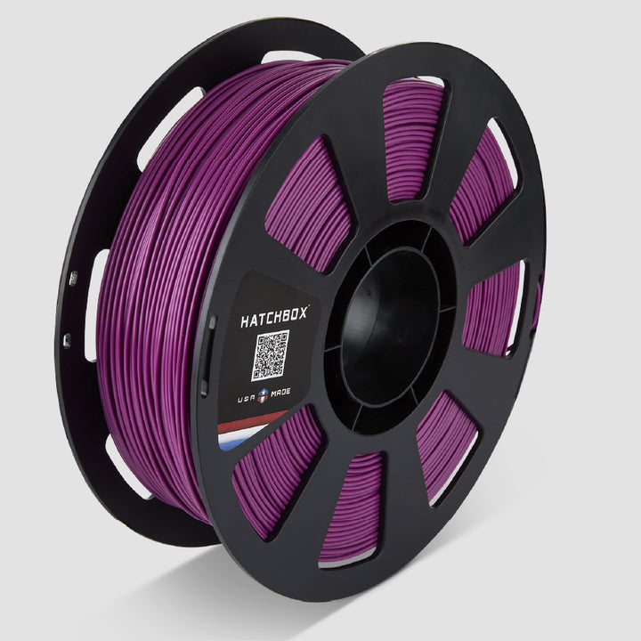 Hatchbox PLA Max V2 3D printer filament, Dark Raspberry, 1.75 mm 1 kg spool