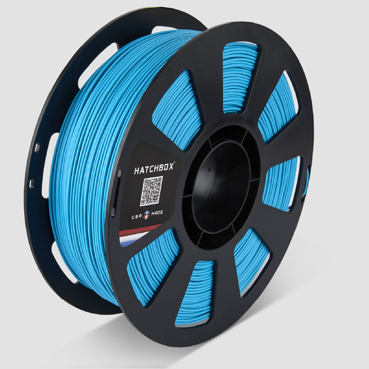 Hatchbox PLA Max V2 3D printer filament, Robin Egg Blue, 1.75 mm 1 kg spool