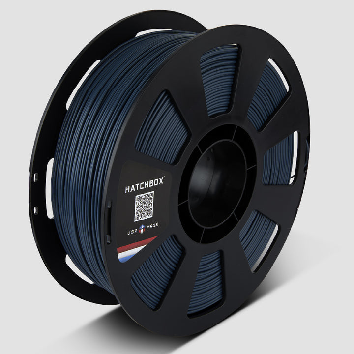 Hatchbox PLA Max V2 3D printer filament, Slate Blue, 1.75 mm 1 kg spool