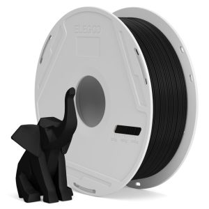 ELEGOO PLA Basic 3D printer filament, Black, 1.75 mm 1 kg spool