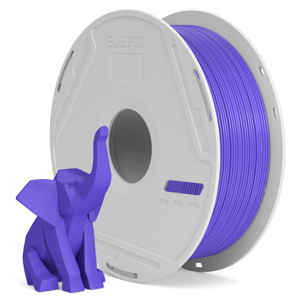 ELEGOO PLA Basic 3D printer filament, Purple, 1.75 mm 1 kg spool