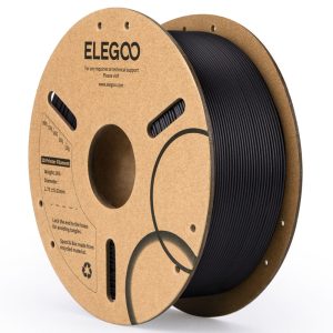 ELEGOO PLA-CF 3D printer filament, Black, 1.75 mm 1 kg spool