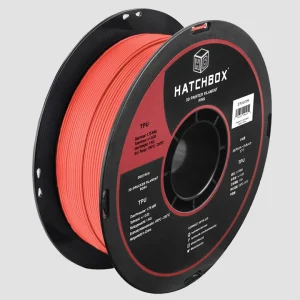 Hatchbox TPU 3D printer filament, Pink, 1.75 mm 1 kg spool
